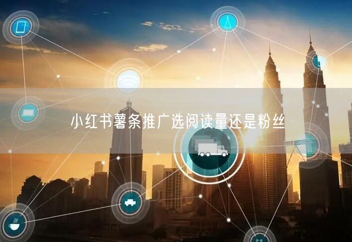 小红书薯条推广选阅读量还是粉丝